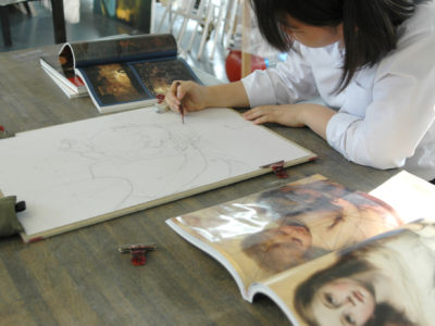 古典技法講座を実施しました