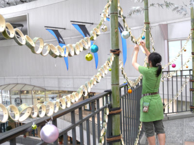 パセーラ「七夕ディスプレイ」開催中です