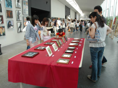 基町高校文化祭　美術部展示レポート