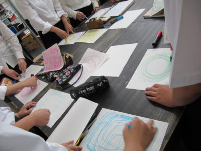 教育実習生の授業を受けました