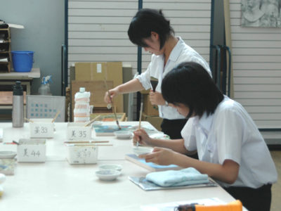 日本画講座を実施しました