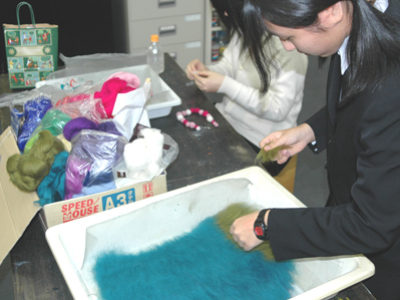 織講座を実施しました