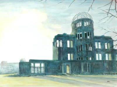 ブルガリアに贈る絵画・書・版画等展に出品しました