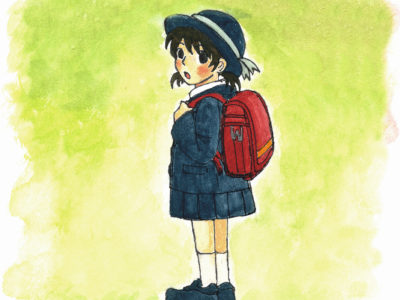 ちゅーピー子ども新聞に生徒イラストが掲載されました