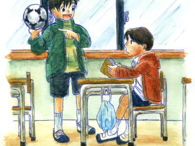 ちゅーピー子ども新聞にイラストが掲載されました