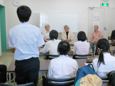 武蔵野美術大学教職員・基町高校創造表現コース生徒交流会を実施しました
