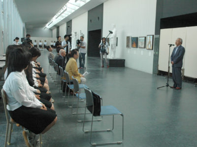 原爆の絵　完成披露会が行われました