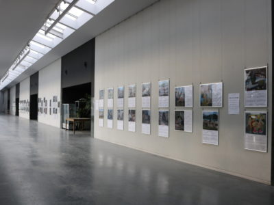 原爆の絵パネル展示