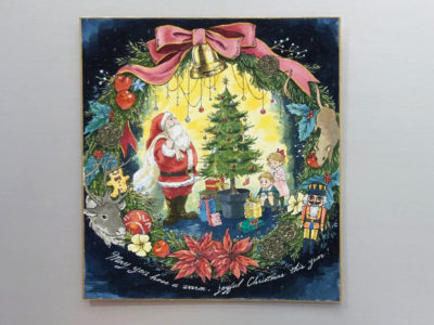 そごう広島店「ポジティブメッセージアート展」に参加