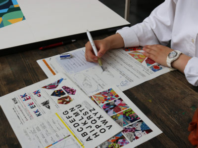 創造表現コース授業レポート「３年 ビジュアルデザイン」