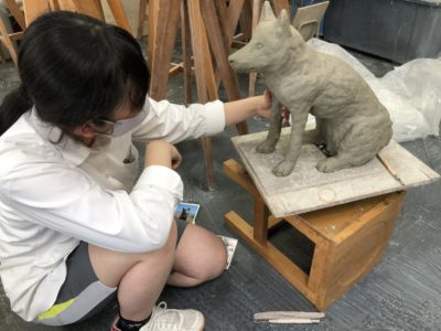 【美術部レポート】前期専門講座（長期）を行いました