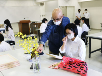 高大連携芸術専門講座に参加しました。