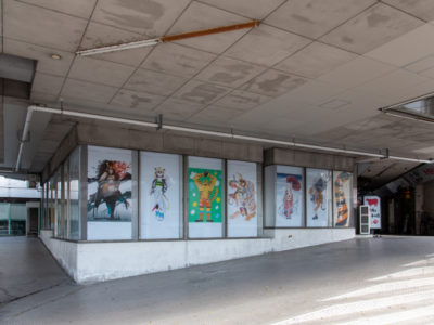 モトマチ・アートウインドウ(MAW)「トラトラ展」に参加