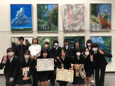 第47回広島県高等学校総合文化祭　第54回美術・工芸展（中央展）に参加しました